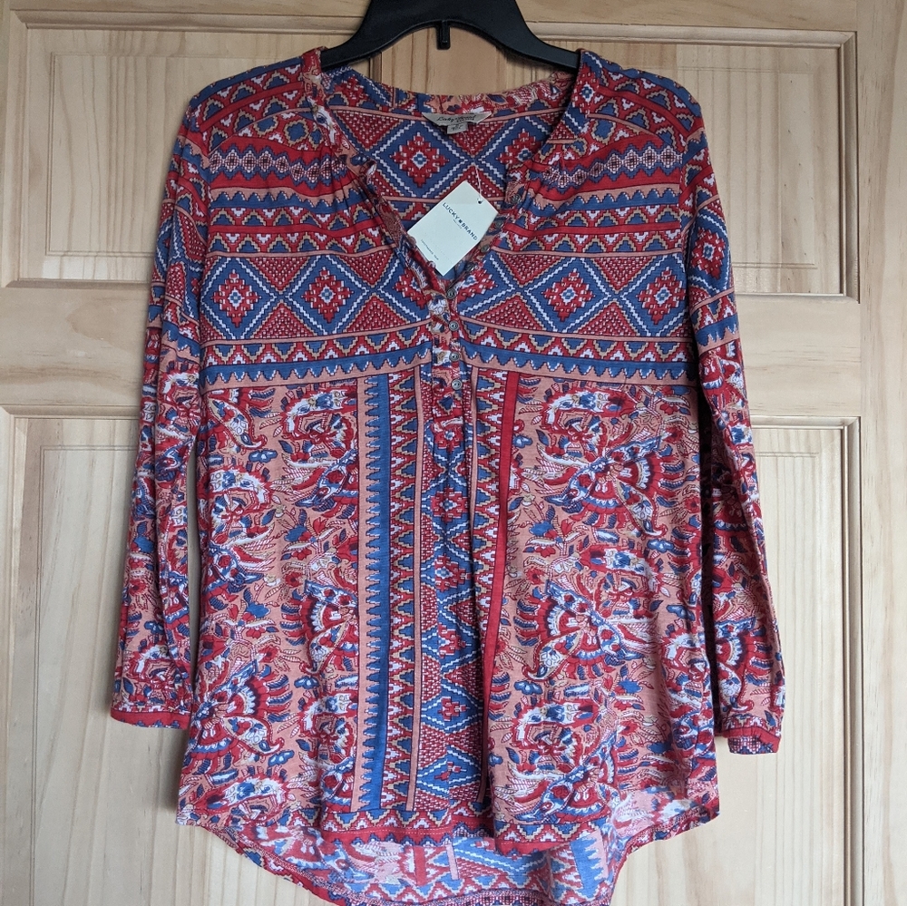 Lucky Brand Boho Shirt